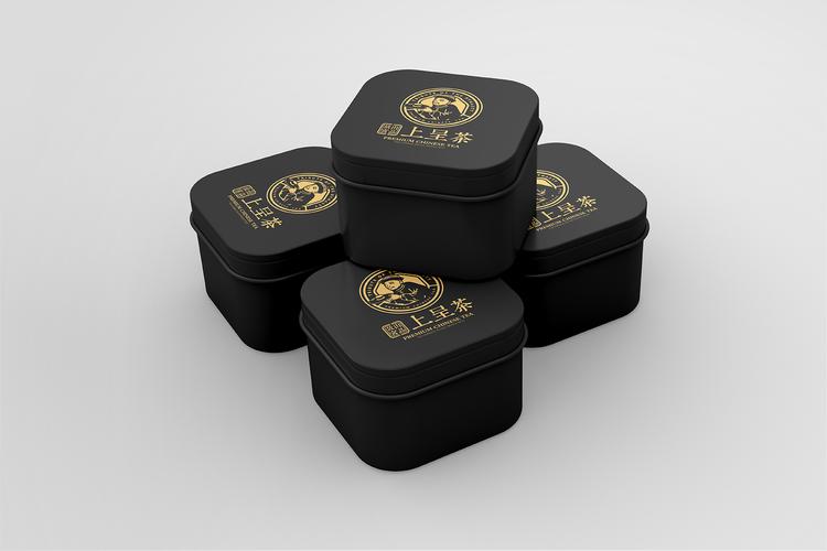 上呈茶礼品系列品牌logo设计